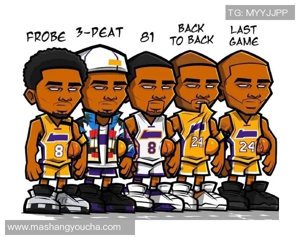 科比与詹姆斯的巅峰对决动漫风格精彩呈现篮球传奇的碰撞与荣耀